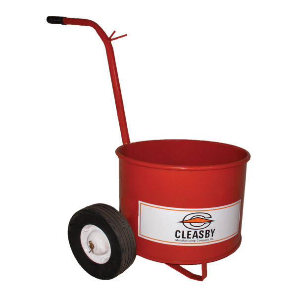 13 Gallon Round Bucket with Cart