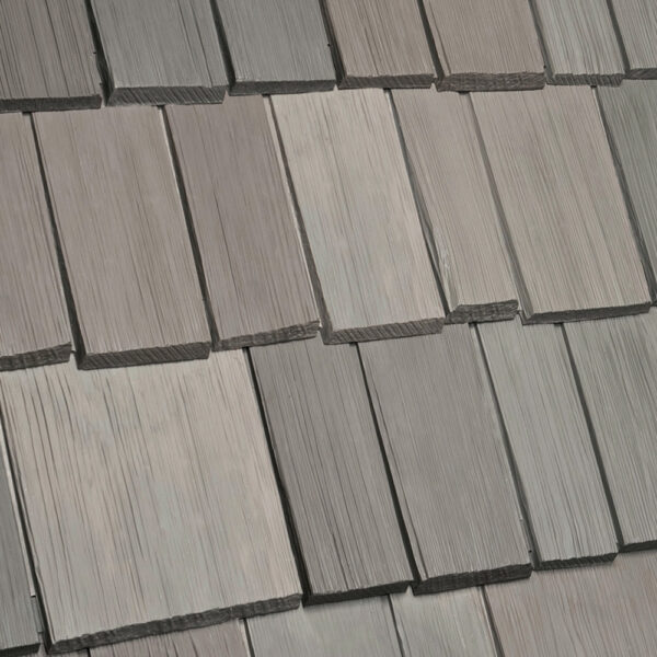 DaVinci Roofscapes Polymer Fancy Shake Weathered Gray