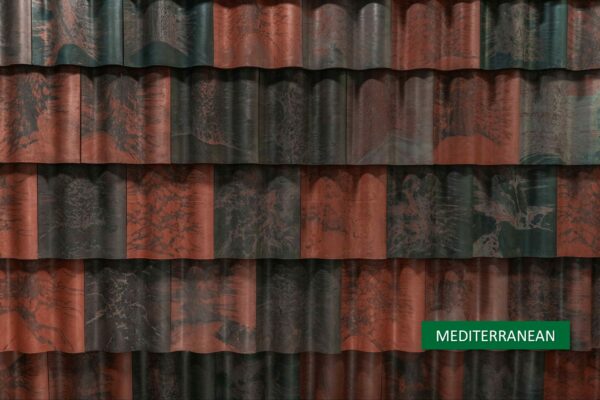 Brava Composite Spanish Barrel Tile Mediterranean