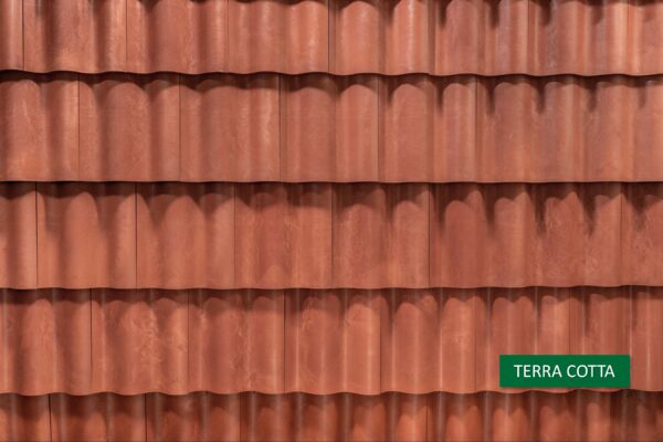 Brava Composite Spanish Barrel Tile terra cotta