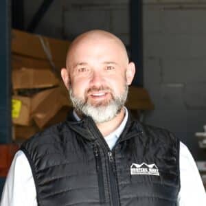 Photo of Nathan Miles, branch manager of Roofers Mart of Marion, Illinois